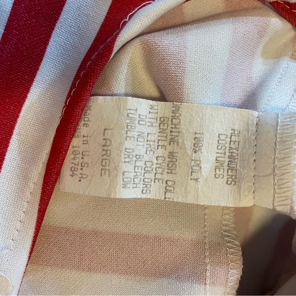 Red and white striped top - Picture 5 of 6